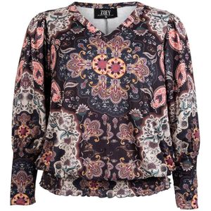 Zoey gebloemde top multi