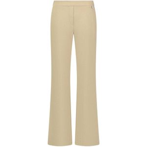 NUKUS wide leg broek Britt goud