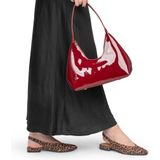 POSH by Poelman Anna slingback loafers met panterprint cognac