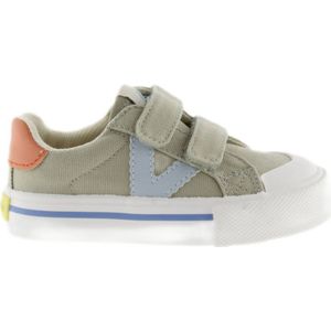 Victoria Tribu Tiras Lona sneakers kaki