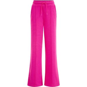 WE Fashion Blue Ridge straight fit broek roze