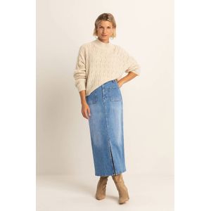 Expresso spijkerrok medium blue denim