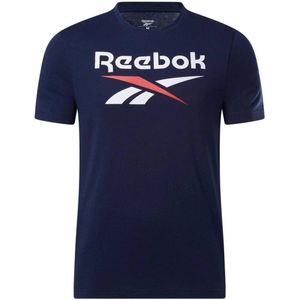 Reebok Classics T-shirt donkerblauw/wit/rood