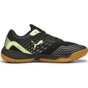 Puma Solarflash III senior zaalvoetbalschoenen zwart/felgroen