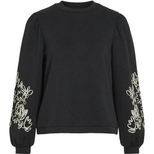 VILA sweater zwart