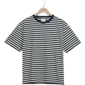 J.C. Rags gestreept regular fit T-shirt Johnny sky captain