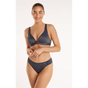 ten Cate Beach TC WOW bikinibroekje met lurex donkerblauw