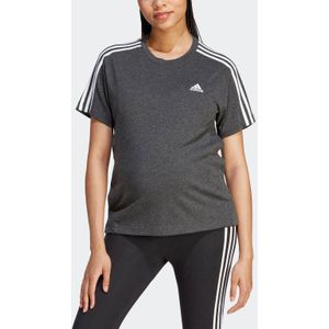 adidas Sportswear zwangerschaps T-shirt zwart/wit