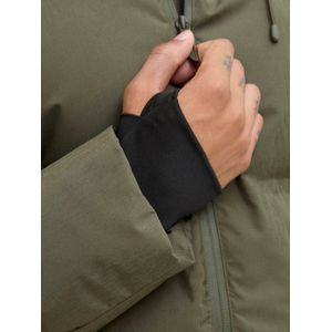 JACK & JONES - FUSION - Winterjas - Olijfgroen - Gewatteerd