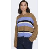 ONLY trui bruin gebreid