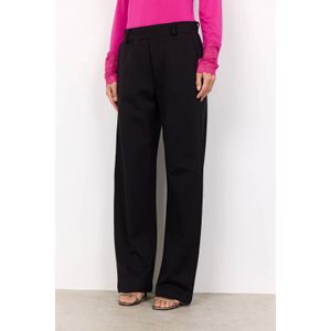 Soyaconcept straight regular waist casual broek zwart