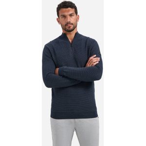 No Excess - Pullover Half Zip Jacquard Plated - Nacht