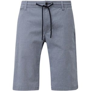 s.Oliver regular fit short grijsblauw