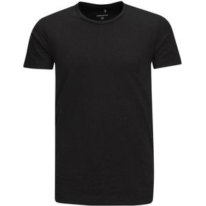 Seidensticker slim fit T-shirt zwart