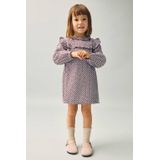 Mango Kids blousejurk donkerrood