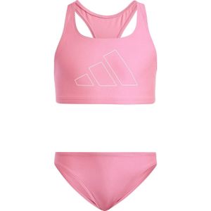 adidas - Performance Logo Bikini Set - Kinderen - Roze - Gerecycled Materiaal