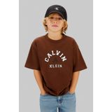 Calvin Klein T-shirt donkerbruin