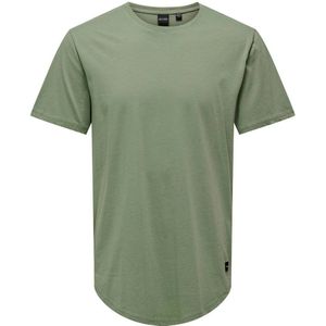 ONLY & SONS oversized T-shirt ONSMATT hedge green