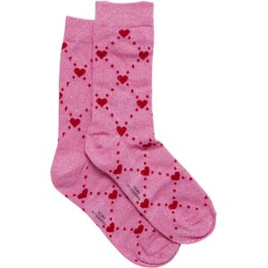 ICHI sokken Ialove roze