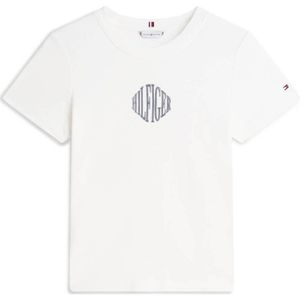 TOMMY HILFIGER Shirt  navy / wit