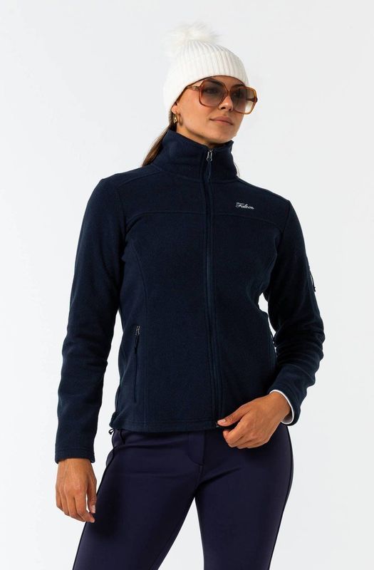 Falcon - Carlien Lady Full-Zip - Fleece Pully - Blauw - Dames
