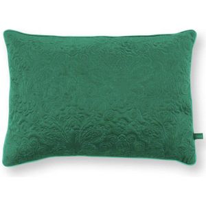 Pip Studio Quiltey Days Kussen - Woondecoratie - Groen - 50x35cm