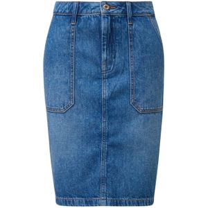 s.Oliver denim spijkerrok medium blue denim