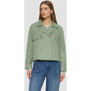 s.Oliver trenchcoat groen