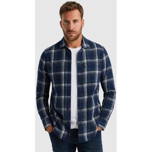 PME Legend casual overhemd donkerblauw
