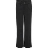 ONLY - KOGPEACH - Broek - Zwart - Regular Fit - Gevoerde Zoom