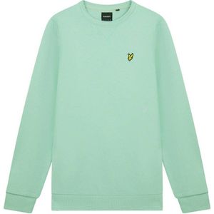 Lyle & Scott pullover met logo turquoise shadow