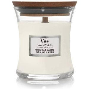 WoodWick geurkaars White Tea & Jasmine Mini