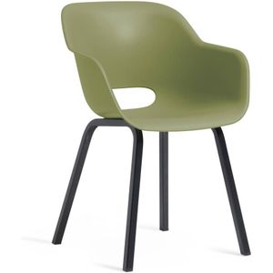 Keter Noa Tuinstoel - 2 stuks - 55x56,5x80cm - metalen frame - Groen