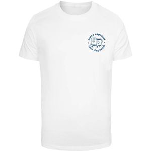 Mister Tee regular fit T-shirt More Espressi met backprint