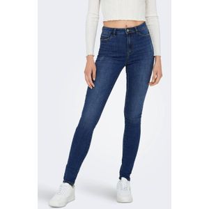 ONLY high waist skinny jeans ONLROSE medium blue denim