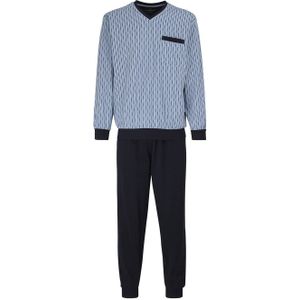 Götzburg pyjama lichtblauw/donkerblauw
