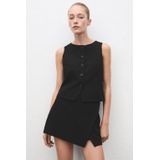 MANGO - CANDELA - Gilet - Zwart