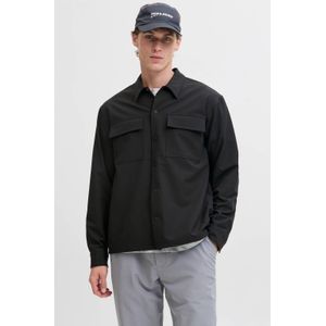 JACK & JONES CORE relaxed casual overhemd zwart