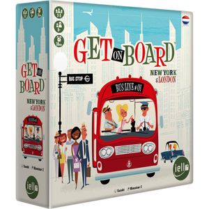 Get on Board - New York & London: Strategisch spel voor 2-5 spelers vanaf 8 jaar | Speelduur 30 minuten | Nederlandstalig