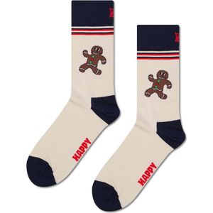 Happy Socks sokken Happy Gingerbread ecru