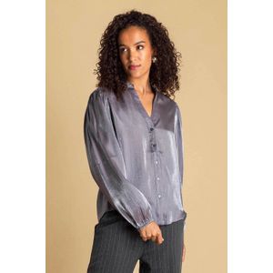 Ivy Beau blouse zilver