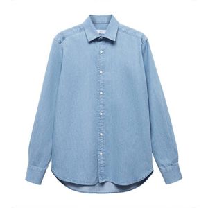 Mango Kids overhemd blauw