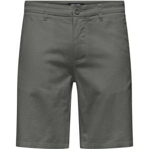 ONLY & SONS slim fit short ONSMARK 0011 COTTON LINEN SHORTS