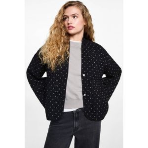 MANGO TEEN jasje voor binnen zwart