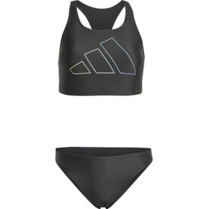 adidas Performance crop bikini zwart