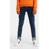 anytime slim fit jeans blauw