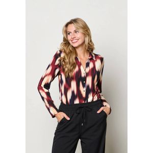 &Co Woman - VAYEN FADED BIG - Blouse - Rood