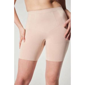 SPANX OnCore sterk corrigerende Mid-Thigh short lichtbeige