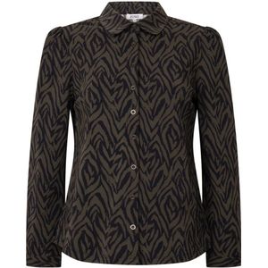 Zoso blouse donkergroen