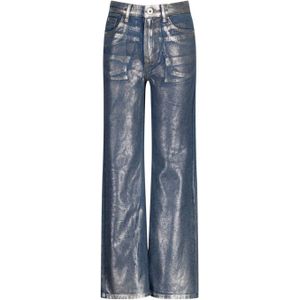 Vingino high waist wide leg jeans Cato Metallic metallic denim